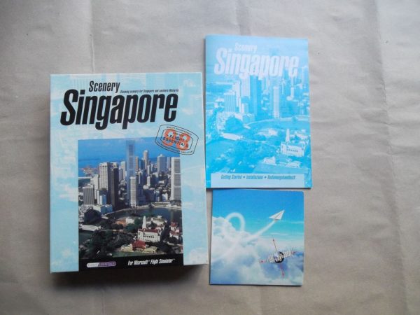 Scenery: Singapore for Microsoft Flight Simulator 5.1 / 95 / 98