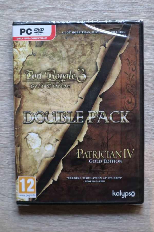Port Royale 3 Gold Edition and Patrician IV Gold Edition Double Pack (új)