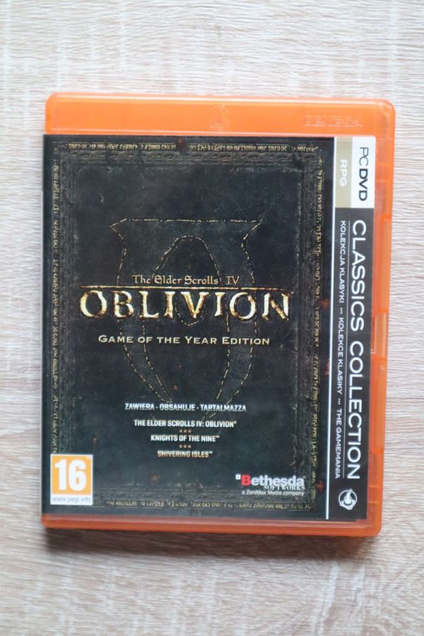 The Elder Scrolls 4 IV: Oblivion Game of the Year Edition (Knights of the Nine és Shivering Isles is)