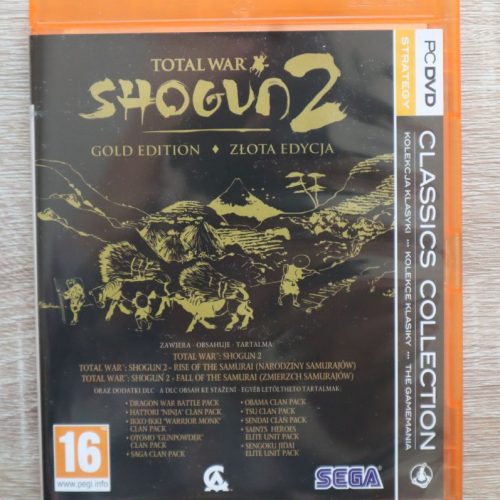 Total War: Shogun 2 Gold Edition (csak doboz és kézikönyv)