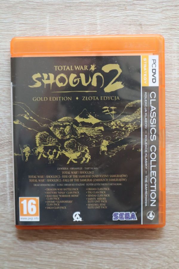 Total War: Shogun 2 Gold Edition (csak doboz és kézikönyv)