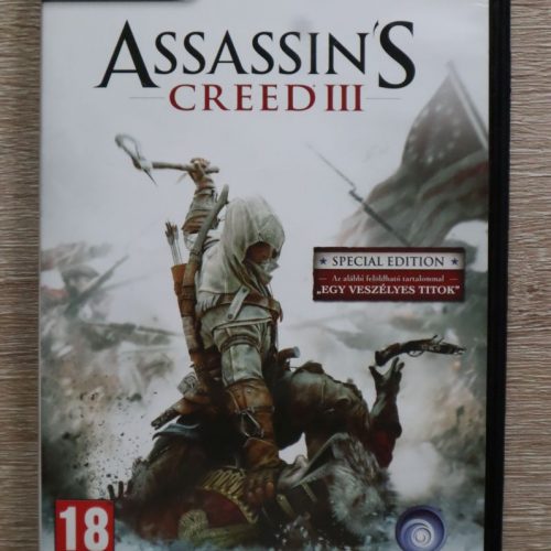 Assassin's Creed III Special Edition (csak doboz és kézikönyv)