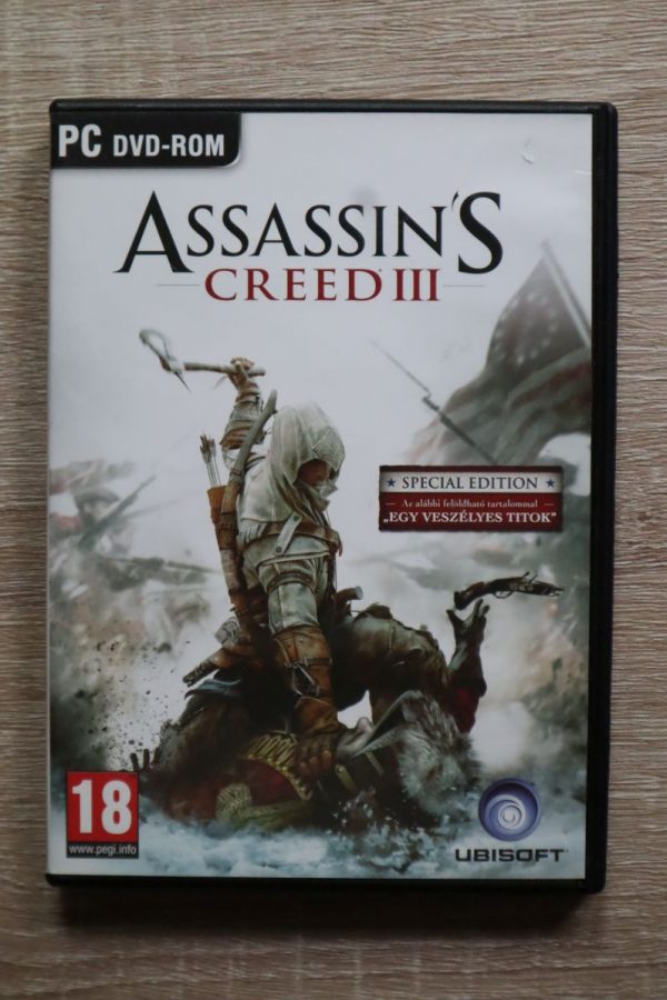 Assassin's Creed III Special Edition (csak doboz és kézikönyv)