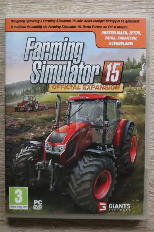 Farming Simulator 15 Official Expansion 1 (csak doboz és kézikönyv)