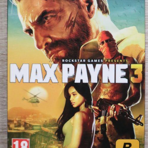 Max Payne 3 (csak doboz és kézikönyv)
