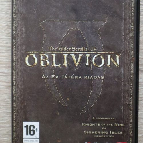 The Elder Scrolls 4 IV: Oblivion Game of the Year Edition (Knights of the Nine és Shivering Isles is)