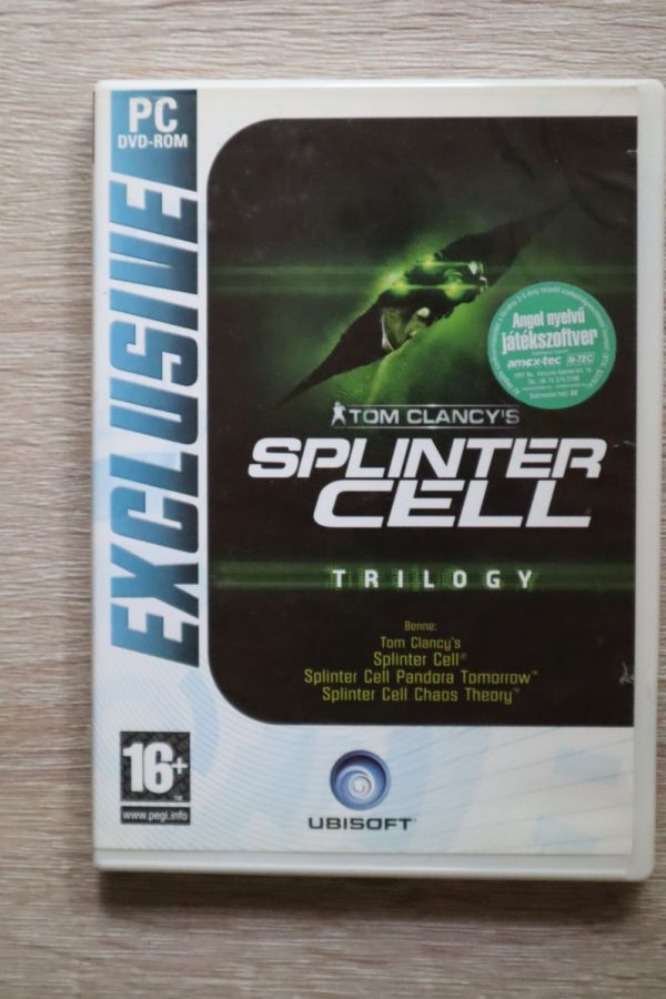 Tom Clancy's Splinter Cell Trilogy (alapjáték + Chaos Theory + Pandora Tomorrow)