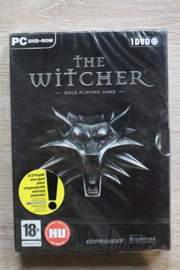 The Witcher (első magyar kiadás zene CD-vel és térképpel) (új)