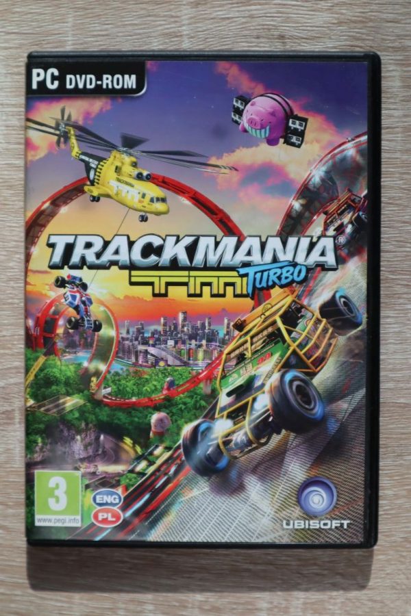 TrackMania Turbo (csak doboz és kézikönyv)