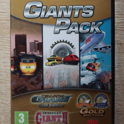 Giants Pack (Industry Giant II Gold (1980-2020 is), Traffic Giant Gold Edition, Transport Giant Gold (Down Under is)) (új)