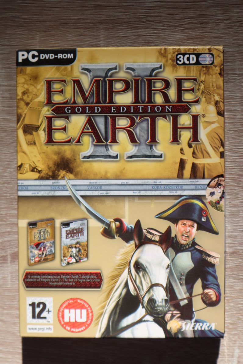 Empire Earth II Gold Edition (2 + The Art of Supremacy kieg. egyben)