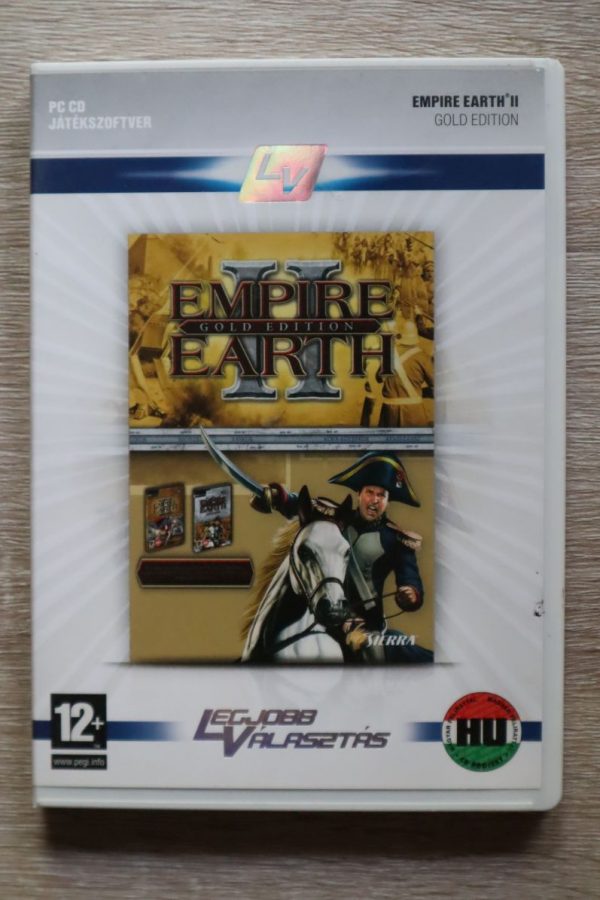 Empire Earth II Gold Edition (2 + The Art of Supremacy kieg. egyben)