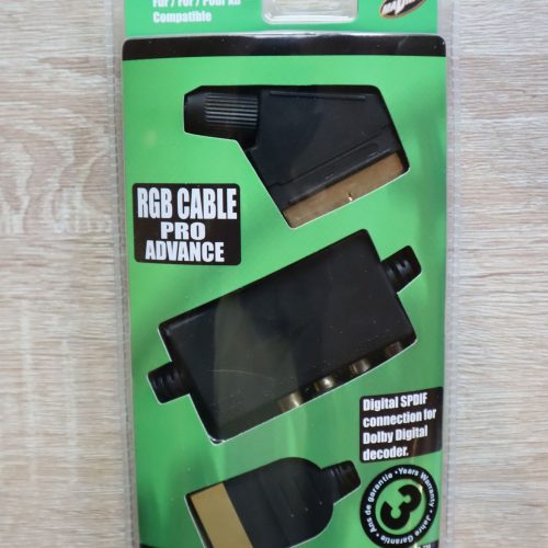 XBOX profi TV kábel (SCART, S-Video, SPDIF) új