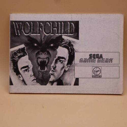 Wolfchild - Sega Game Gear kézikönyv