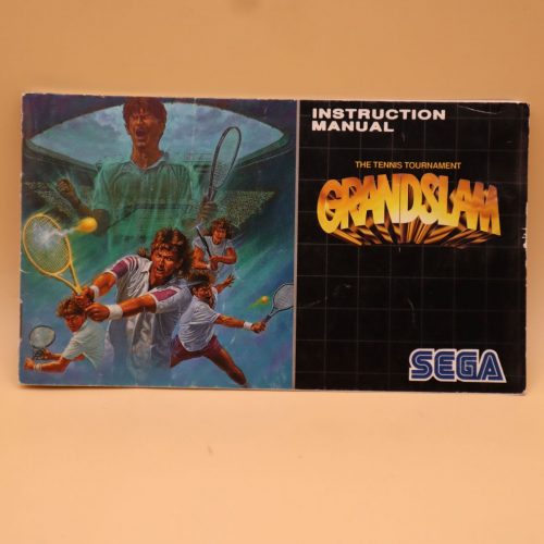 Grandslam - Sega Mega Drive kézikönyv