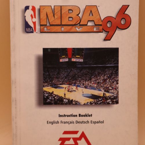 NBA 96 - Sega Mega Drive kézikönyv