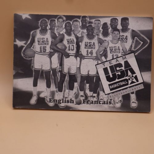 Team USA Basketball - Sega Mega Drive kézikönyv
