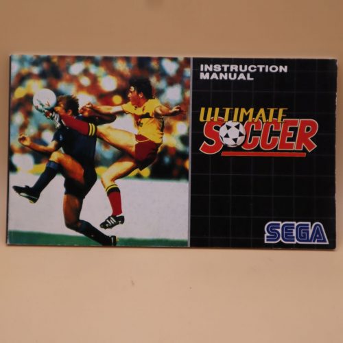 Ultimate Soccer - Sega Mega Drive kézikönyv