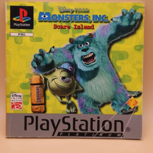 Monsters, Inc. Scare Island - PS1 kézikönyv