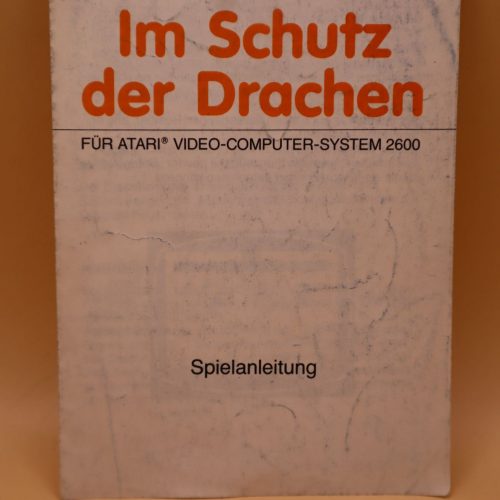 Im Schutz Der Drachen - ATARI 2600 kézikönyv