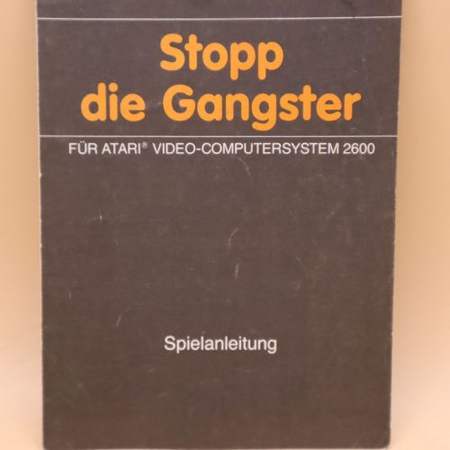 Stopp Die Gangster - ATARI 2600 kézikönyv