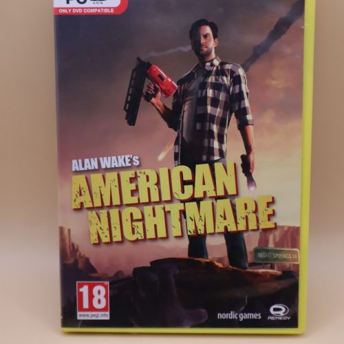 Alan Wake's American Nightmare (csak doboz és kézikönyv)