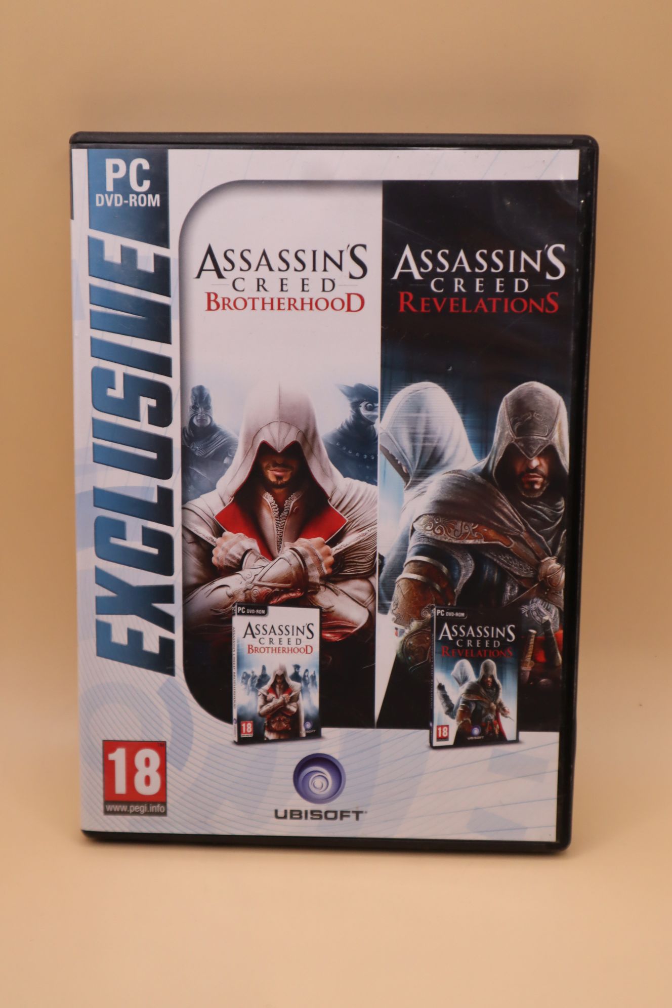 Assassin's Creed Brotherhood + Revelations (csak doboz és kézikönyv)