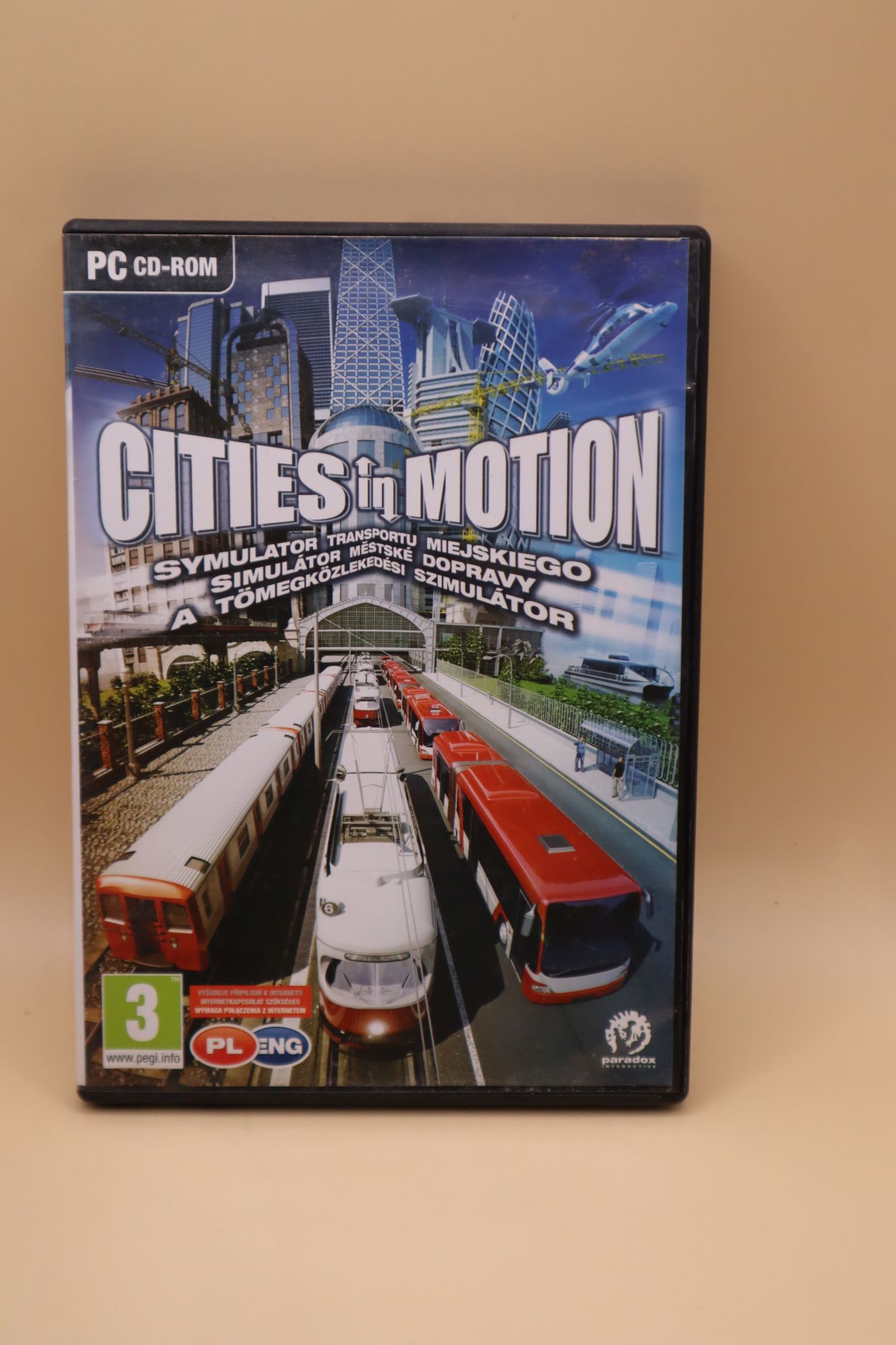 Cities in Motion (csak doboz és kézikönyv)