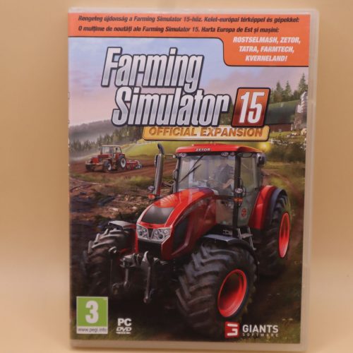 Farming Simulator 15 Official Expansion 1 (csak doboz és kézikönyv)