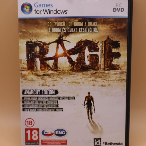 Rage: Anarchy Edition (csak doboz és kézikönyv)
