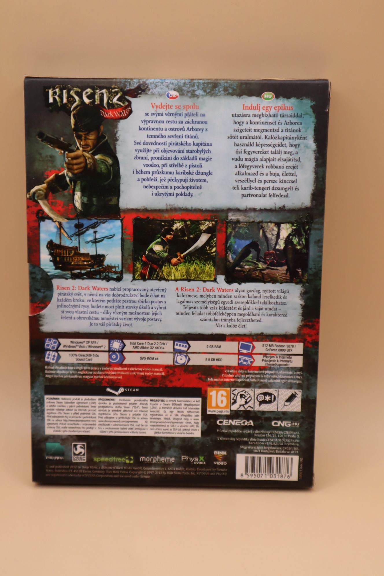 Risen 2: Dark Waters (csak doboz és kézikönyv) - Image 2