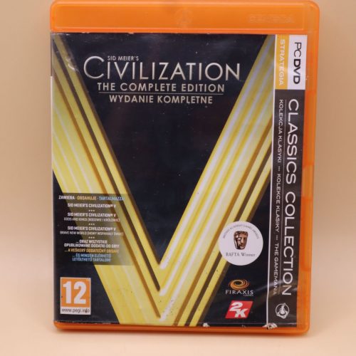 Sid Meier's Civilization V Complete Edition (csak doboz és kézikönyv)