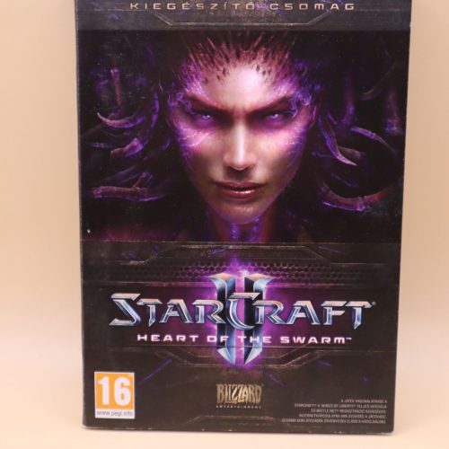 Starcraft II 2: Heart of the Swarm (csak doboz és kézikönyv)