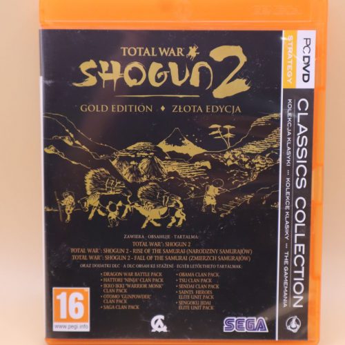 Total War: Shogun 2 Gold Edition (csak doboz és kézikönyv)