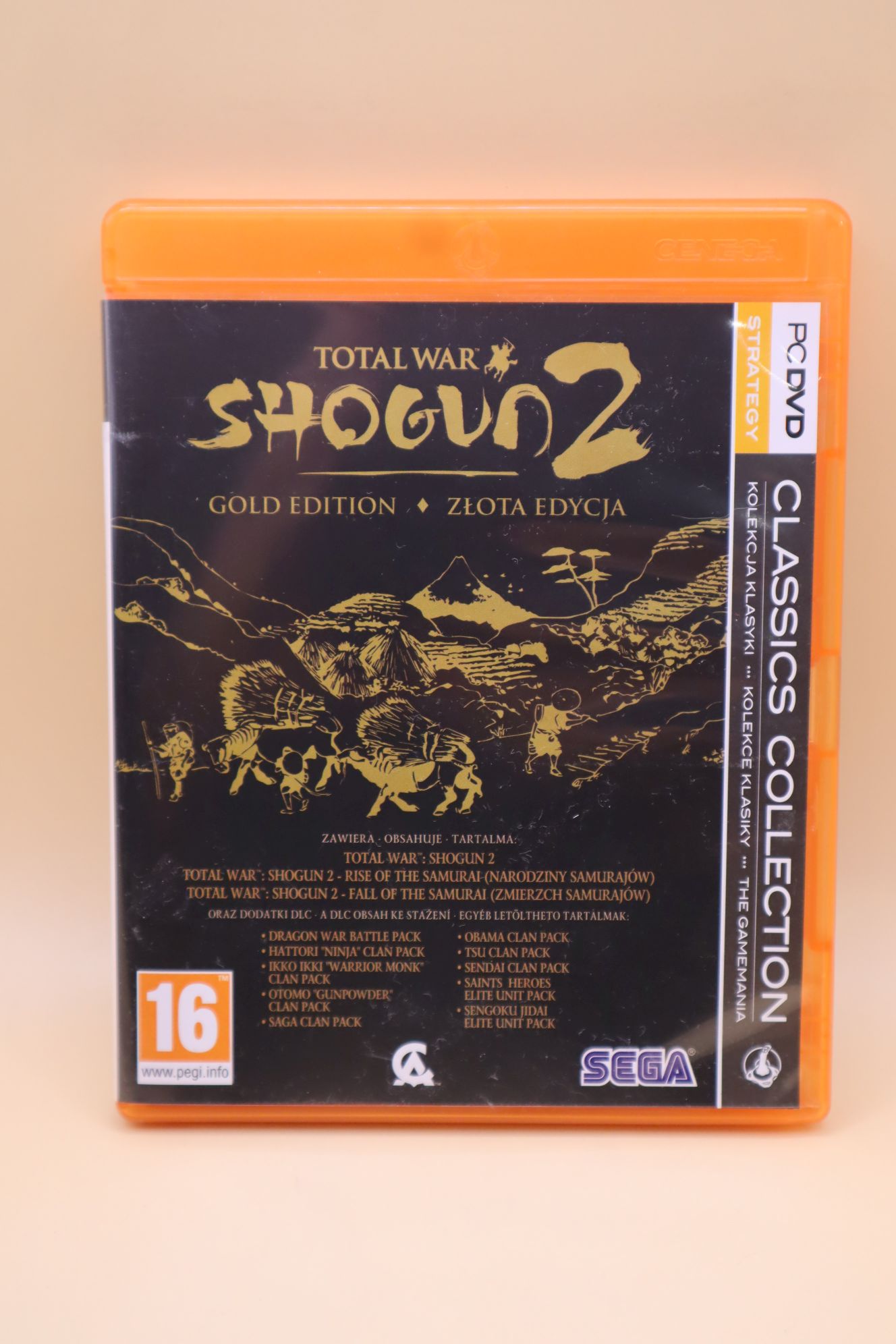 Total War: Shogun 2 Gold Edition (csak doboz és kézikönyv)