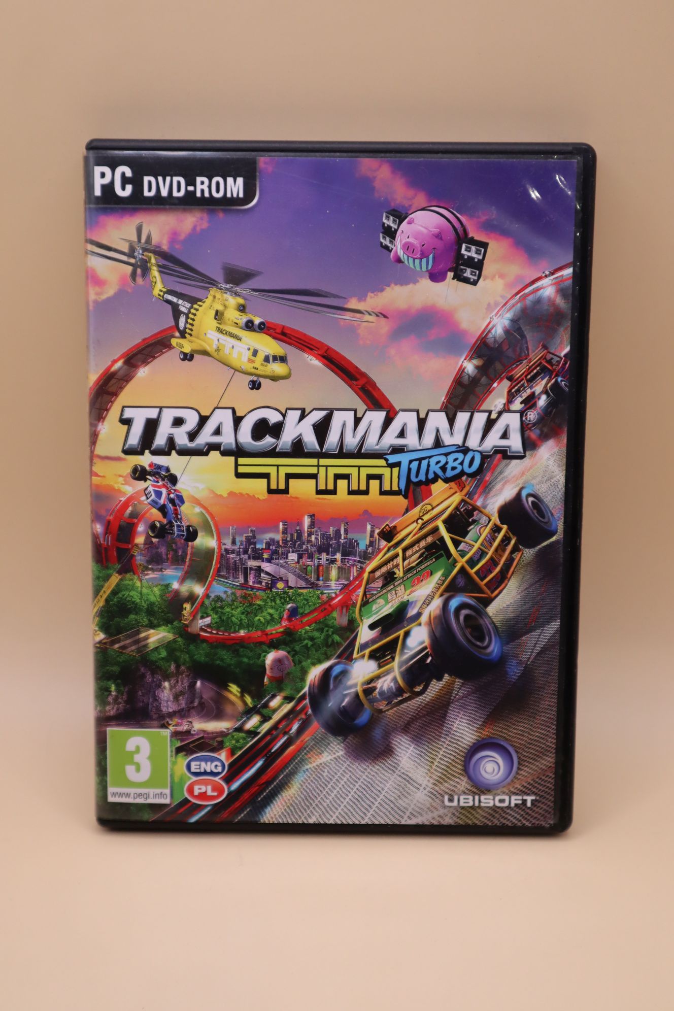 TrackMania Turbo (csak doboz és kézikönyv)