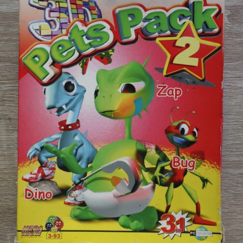 3D Pets Pack 2 3 In 1 (Bug, Dino és Zap)