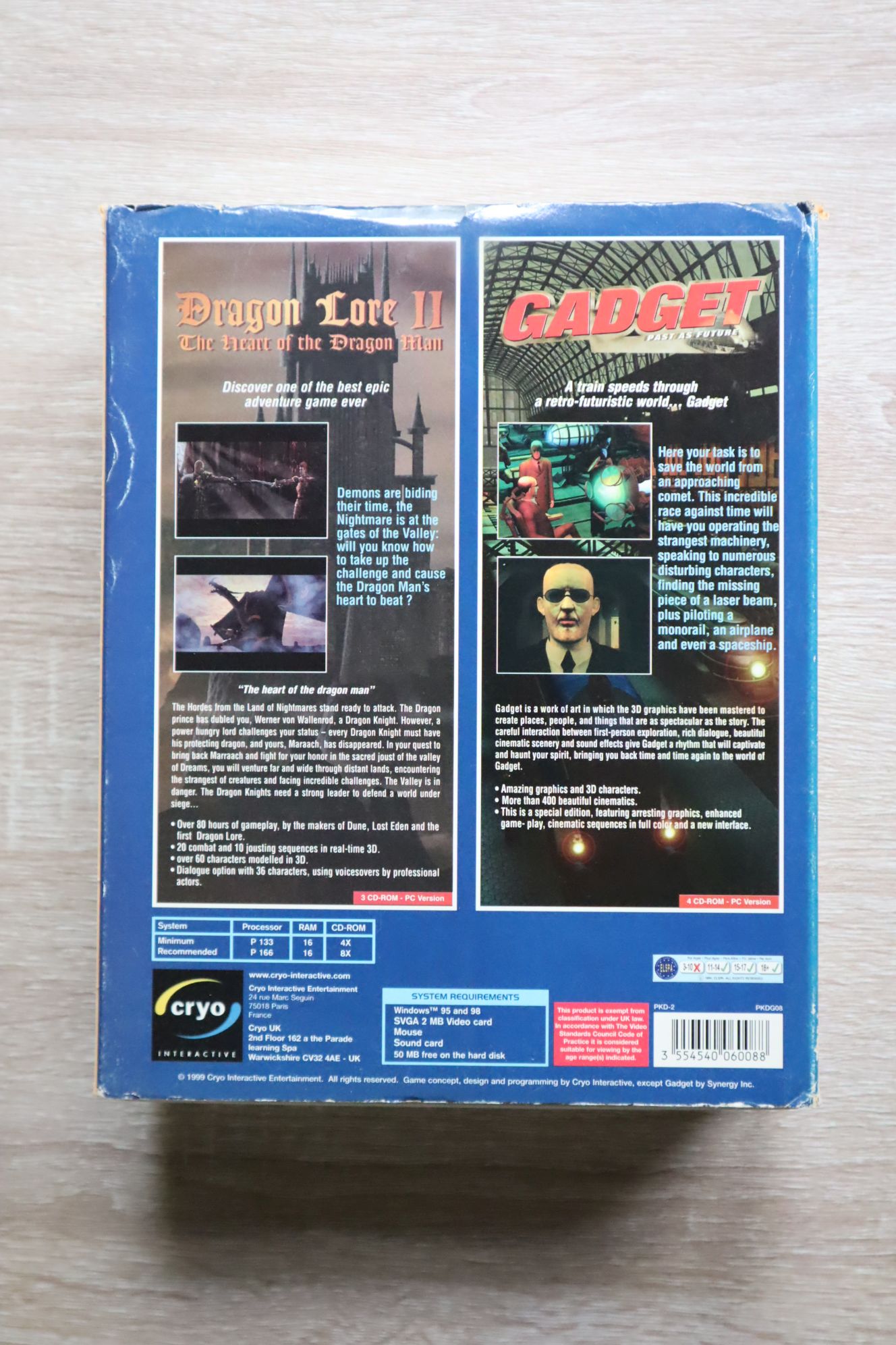 Dragon Lore II: The Heart of the Dragon Man + Gadget: Past as Future Double Pack - Image 2