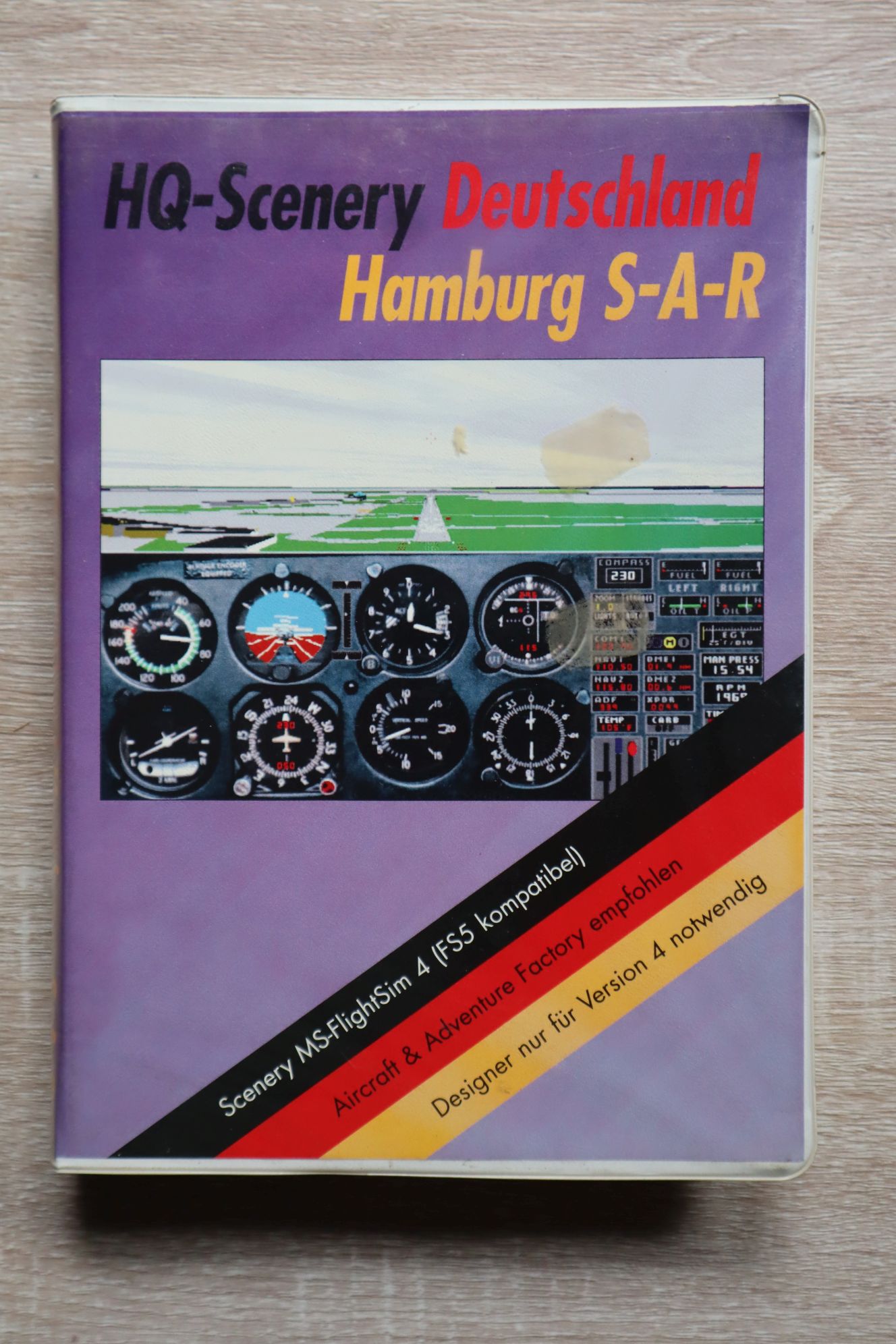 HQ Scenery: Deutschland Hamburg S-A-R for Microsoft Flight Simulator 4 / 5