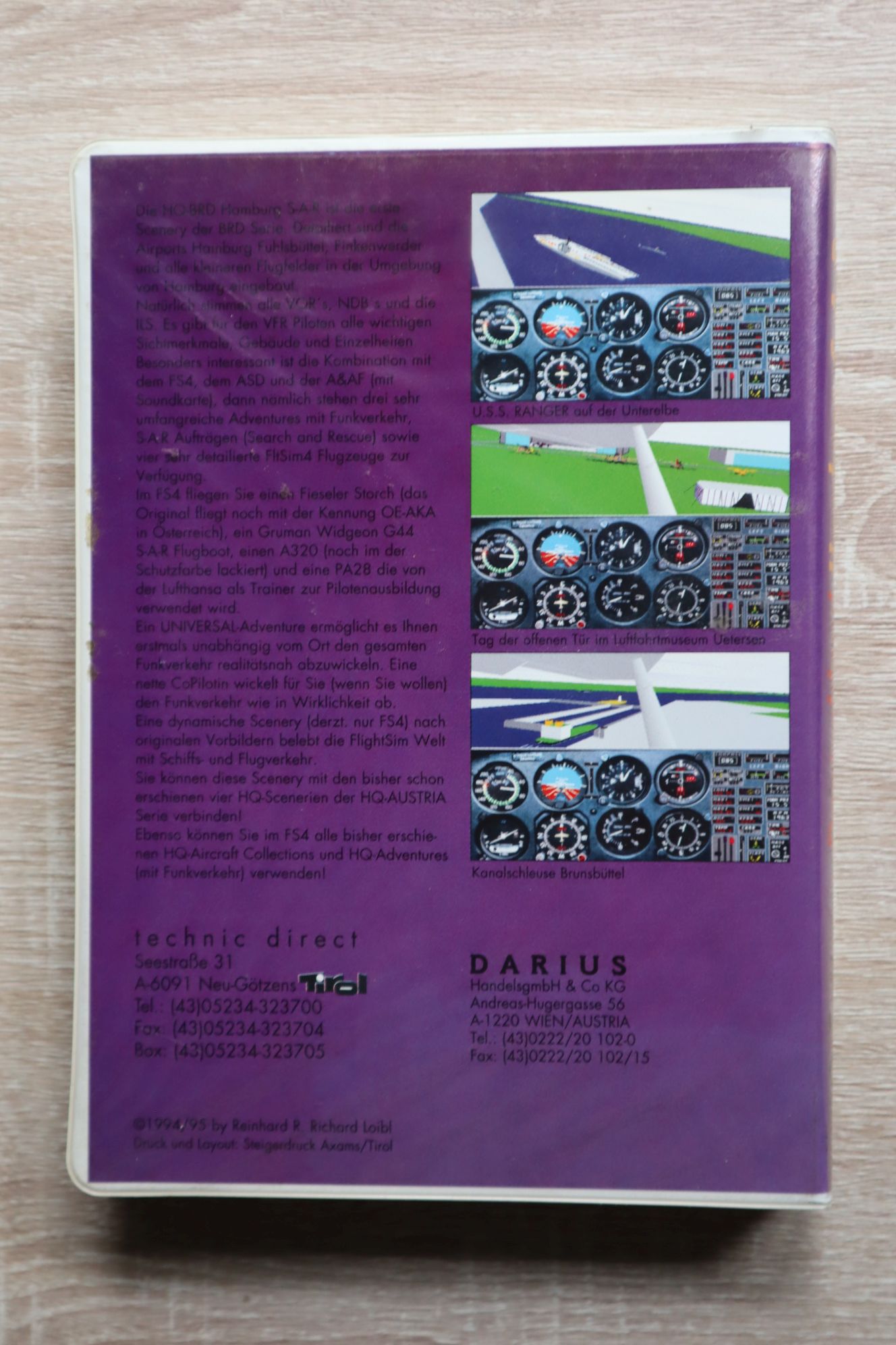 HQ Scenery: Deutschland Hamburg S-A-R for Microsoft Flight Simulator 4 / 5 - Image 2