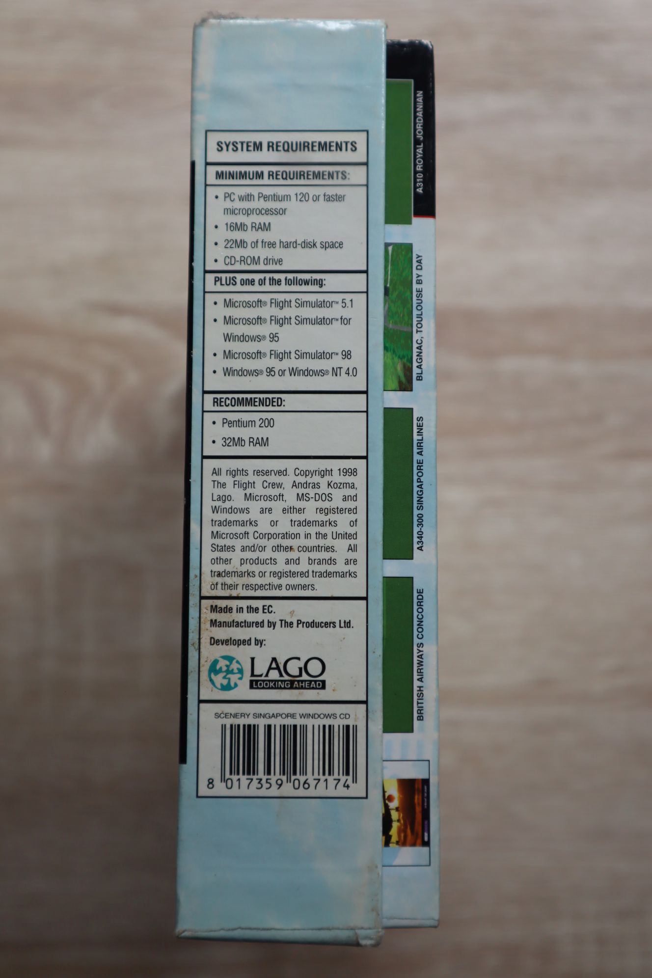 Scenery: Singapore for Microsoft Flight Simulator 5.1 / 95 / 98 - Image 3