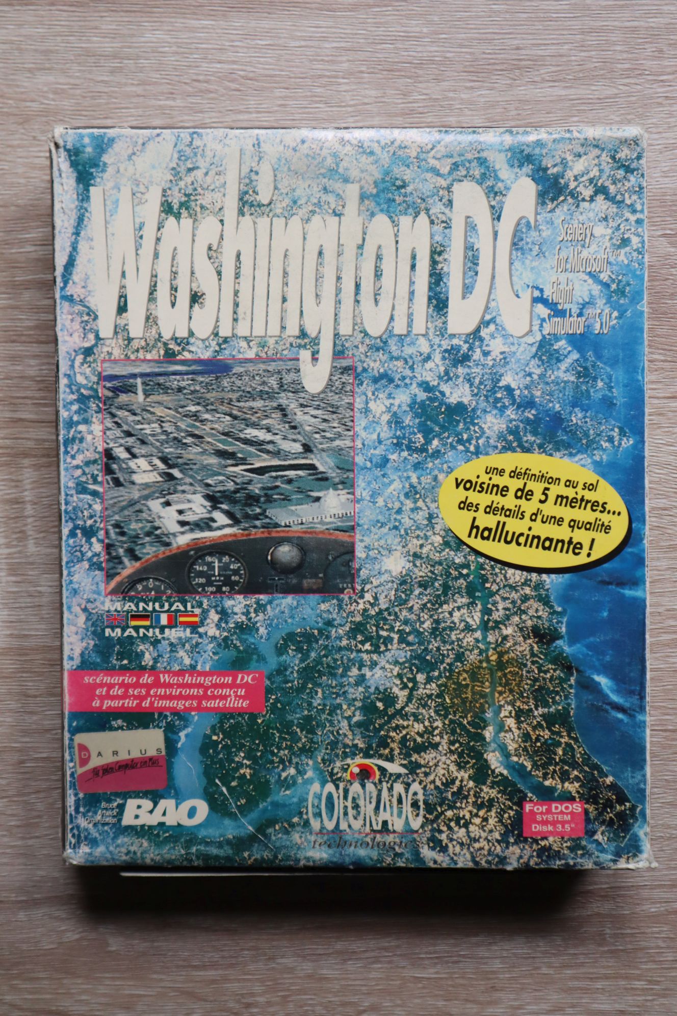 Washington DC for Microsoft Flight Simulator 5.0