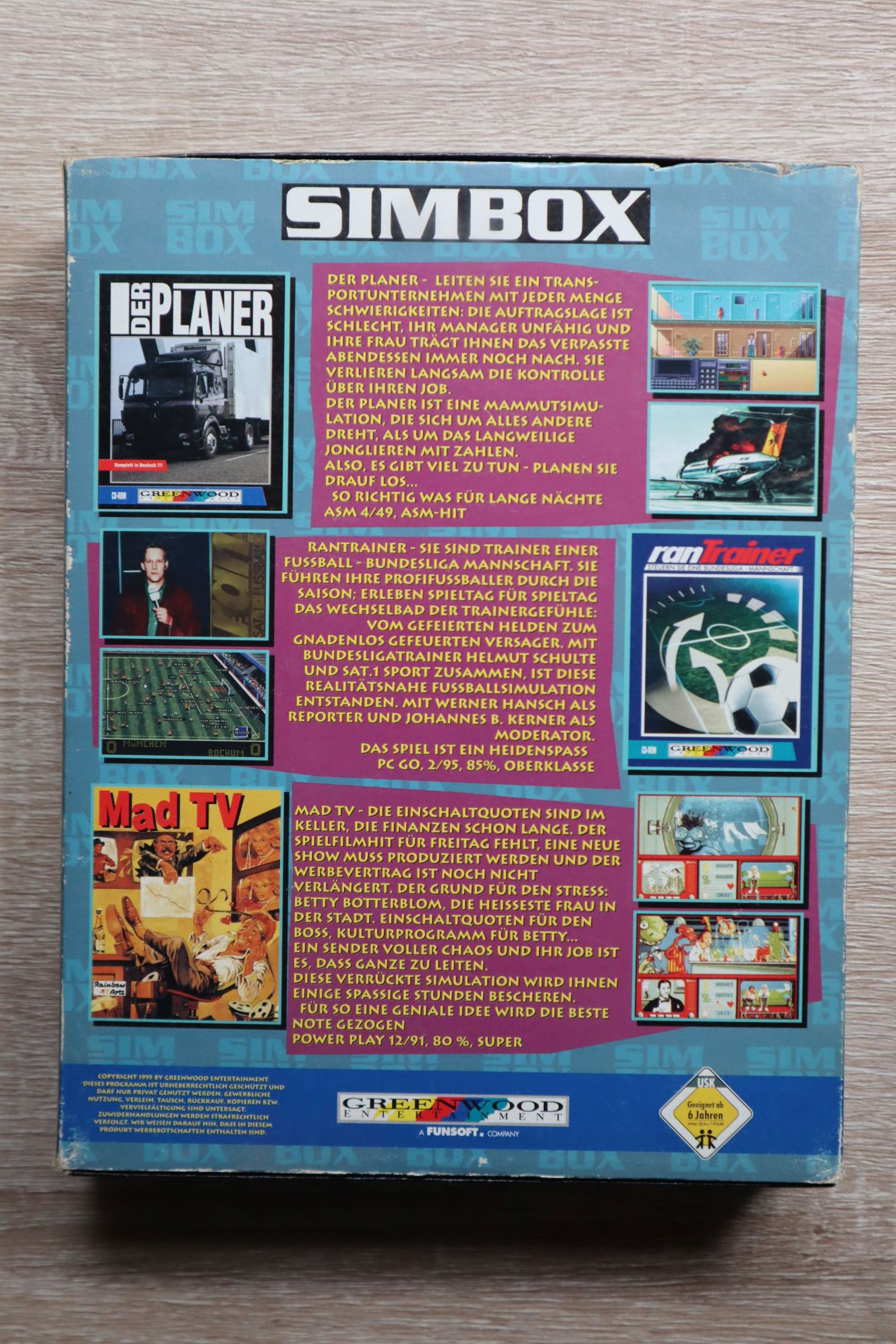 Sim Box (Der Planer, ranTrainer, Mad TV egyben) - Image 2