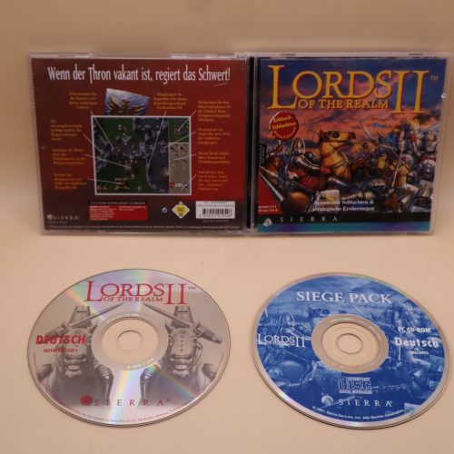Lords of the Realm II 2 + Siege pack (német)