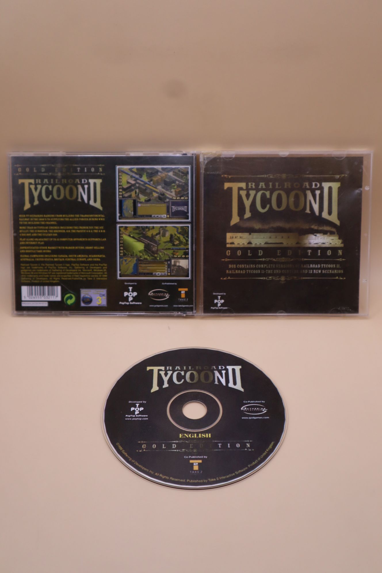 Railroad Tycoon II 2 Gold Edition (The Second Century is)