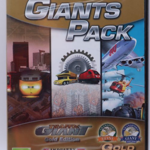 Giants Pack (Industry Giant II Gold (1980-2020 is), Traffic Giant Gold Edition, Transport Giant Gold (Down Under is)) (új)