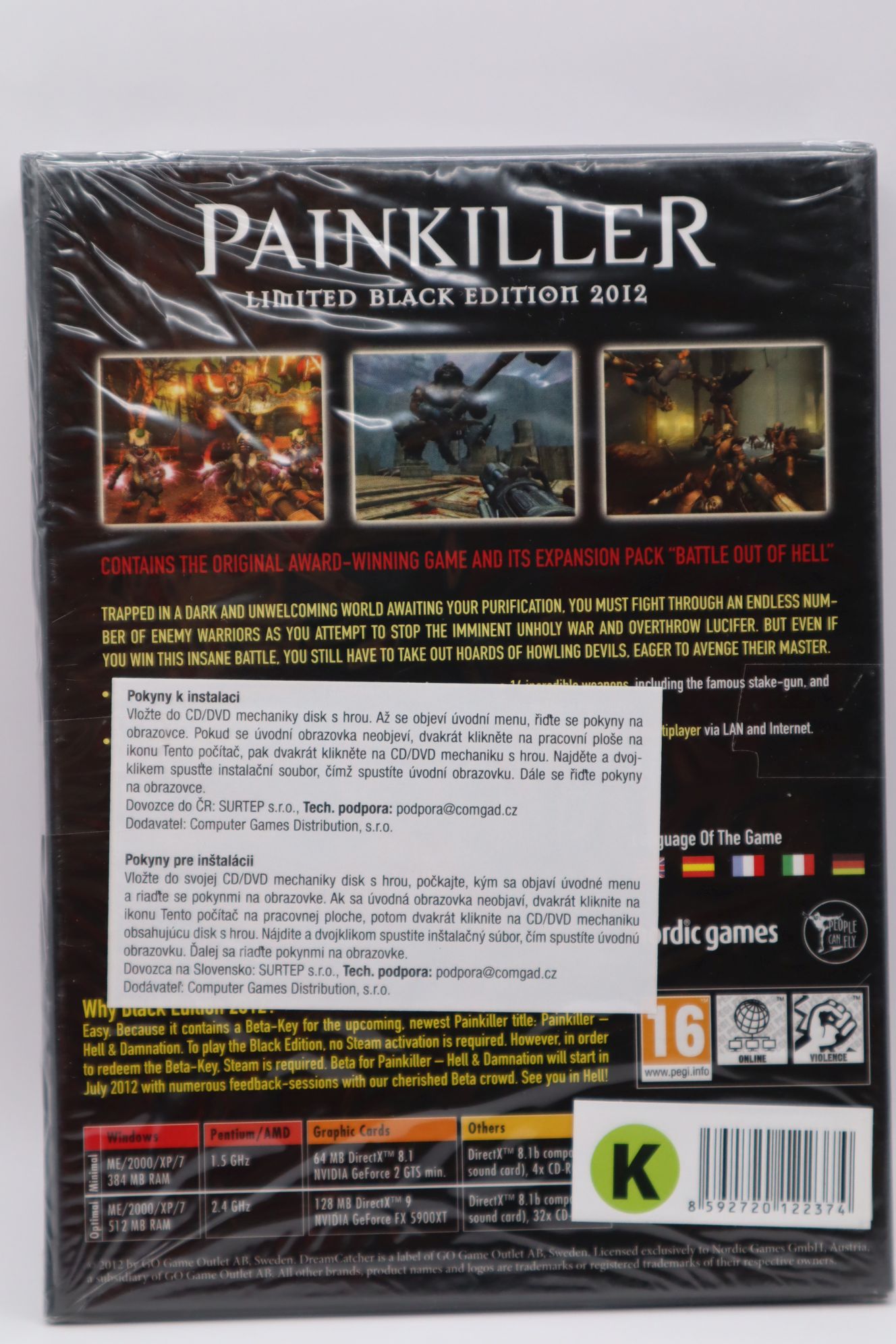 Painkiller: Limited Black Edition 2012 (Battle Out of Hell is benne) (új) - Image 2
