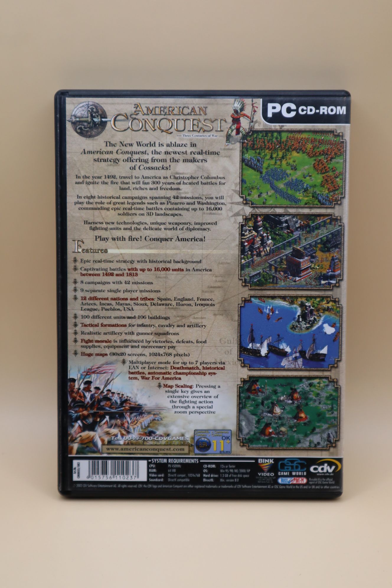 American Conquest: Three Centuries of War - Image 2