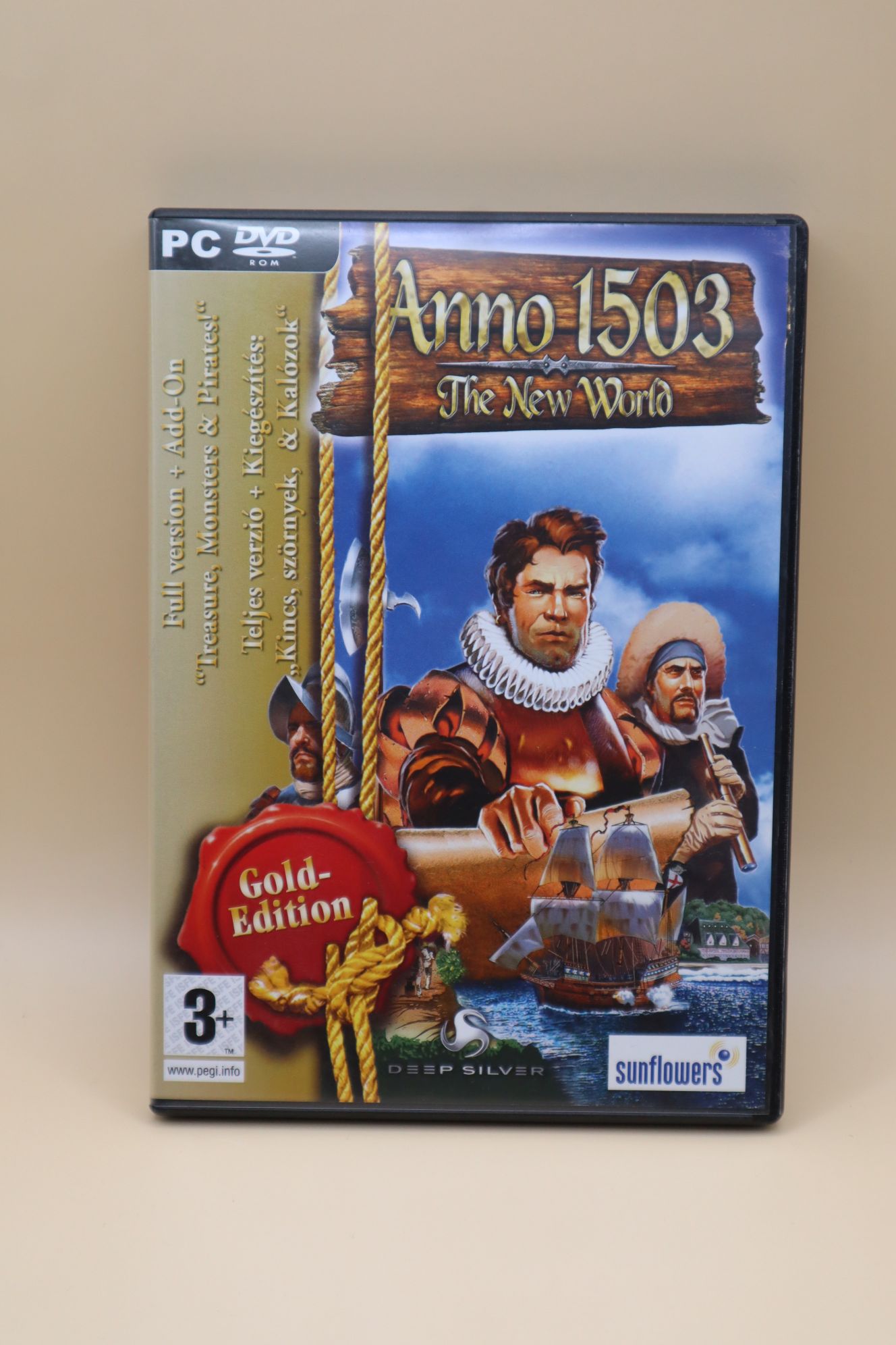 Anno 1503 The New World Gold Edition (Treasures, Monsters & Pirates kiegészítő is)