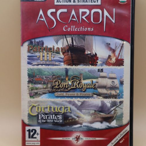 Ascaron Collection (Patrician III + Tortuga: Pirates of the New World + Port Royale: Gold, Power & Pirates egyben)